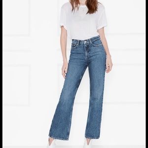 Anine Bing Kaia cropped Denim jeans